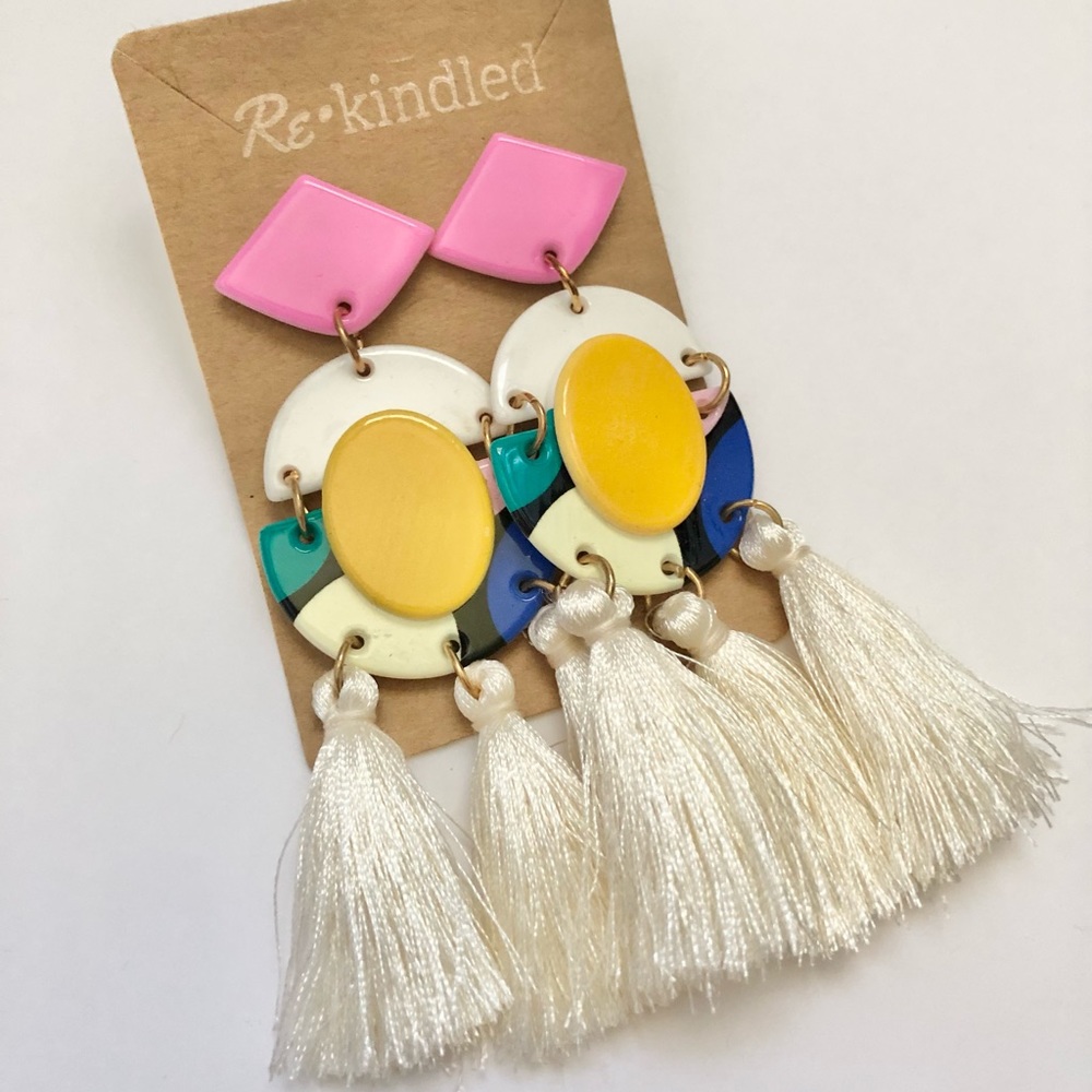 Large Tassel Earrings